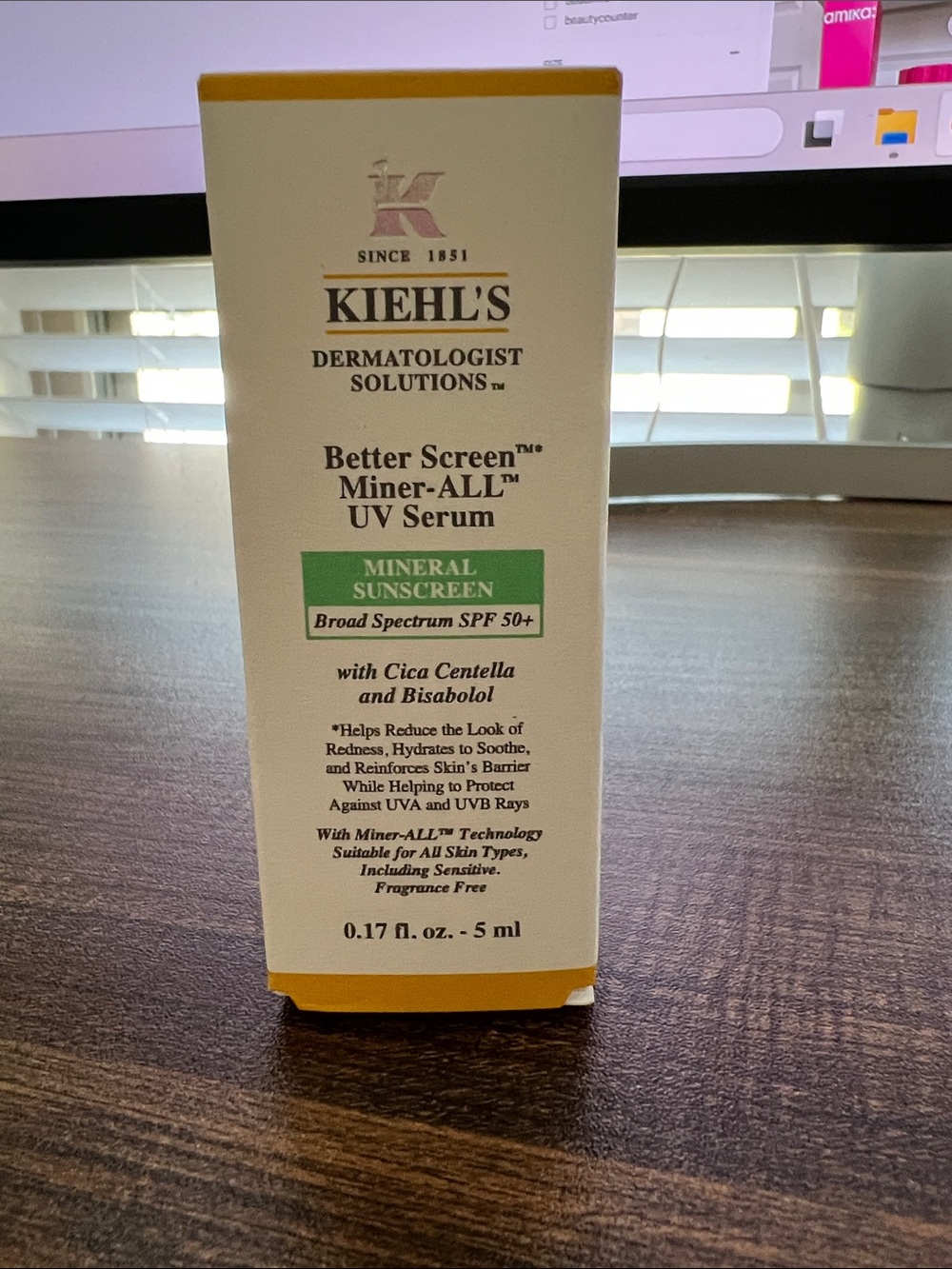 Kiehl's Better Screen Mineral Sunscreen - White & Green Packaging
